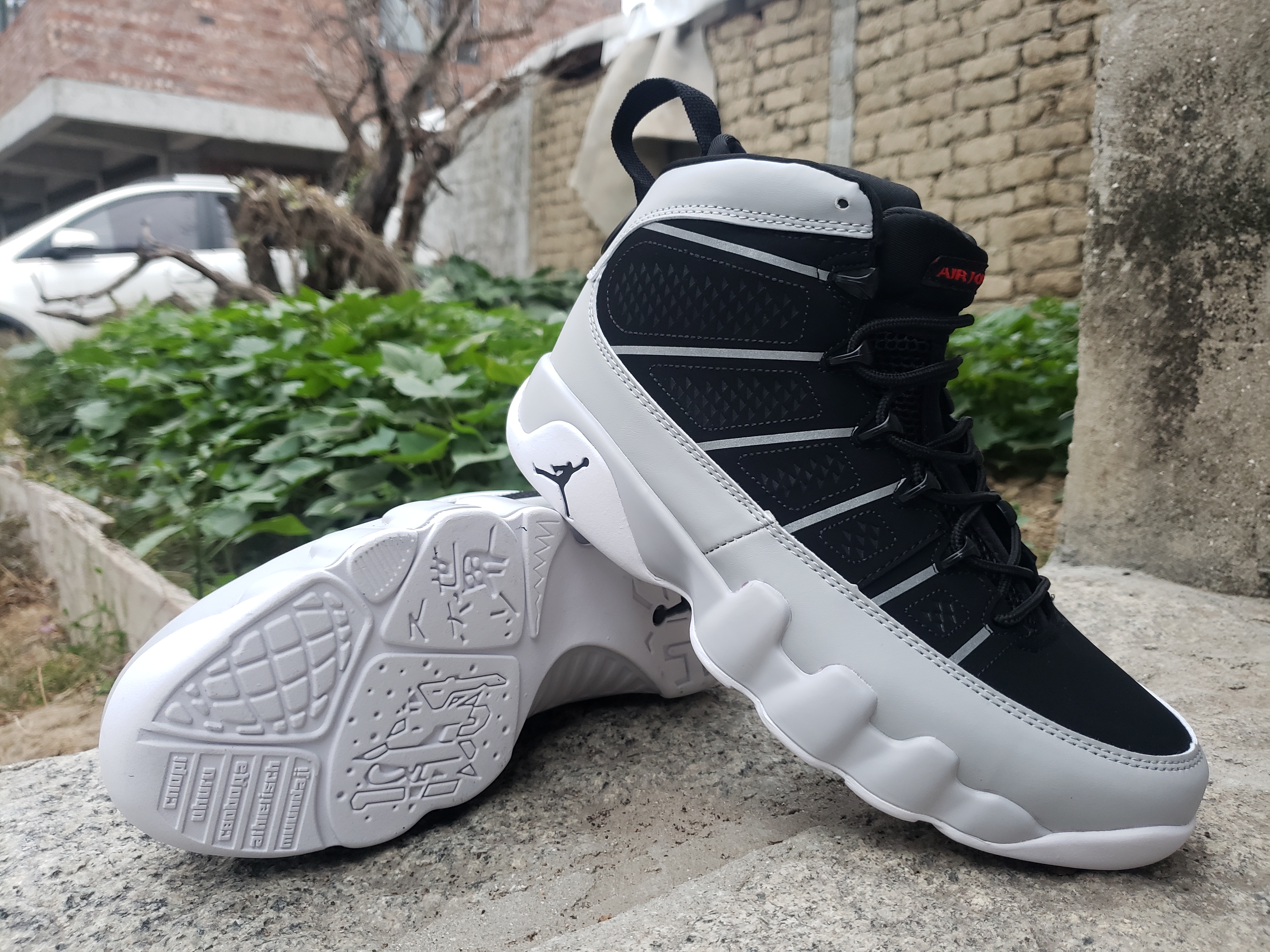 New Air Jordan 14 Retro Black White